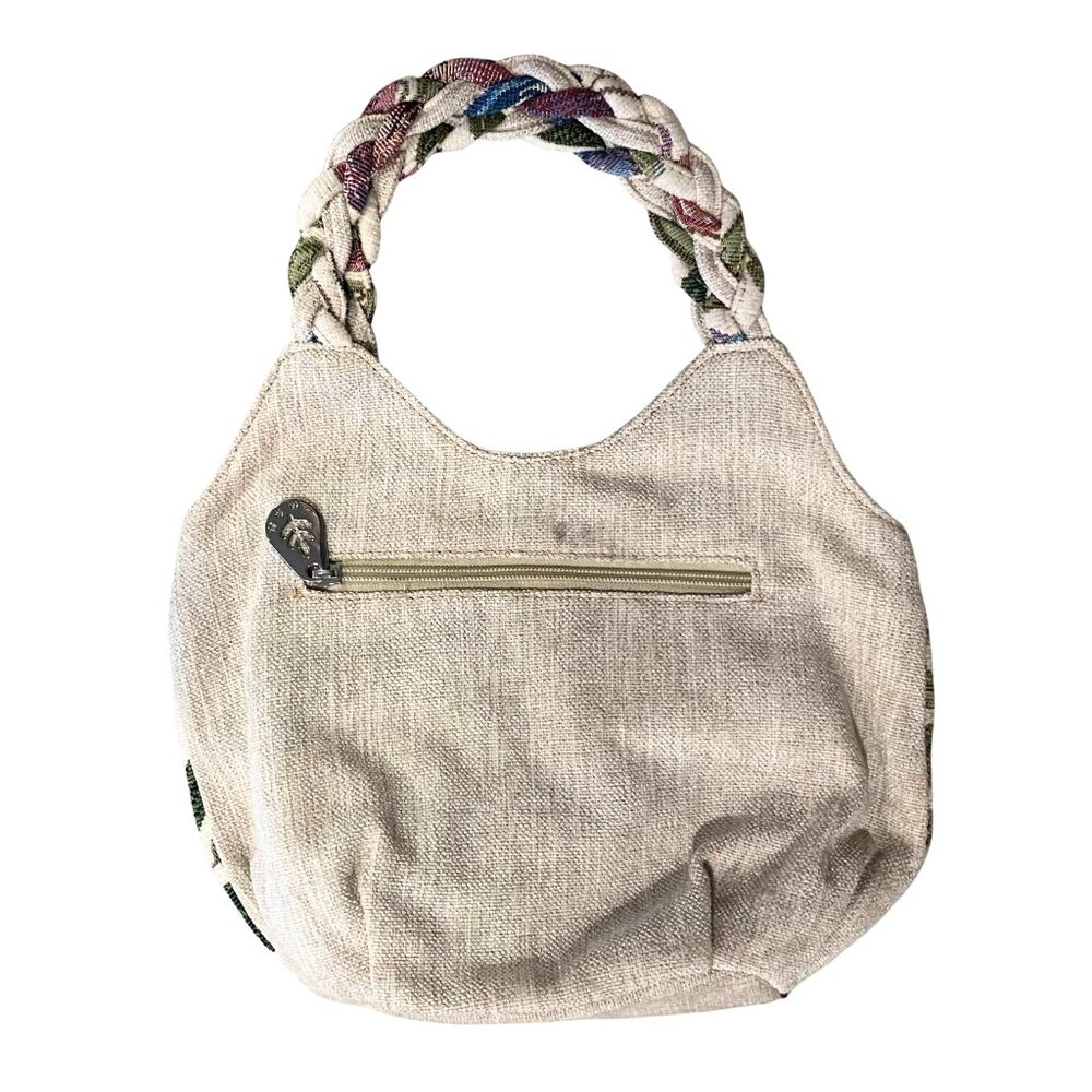 Cottagecore Embroidered Shoulder Bag Boho Whimsical Floral Tapestry Fairy Casual - Picture 4 of 12